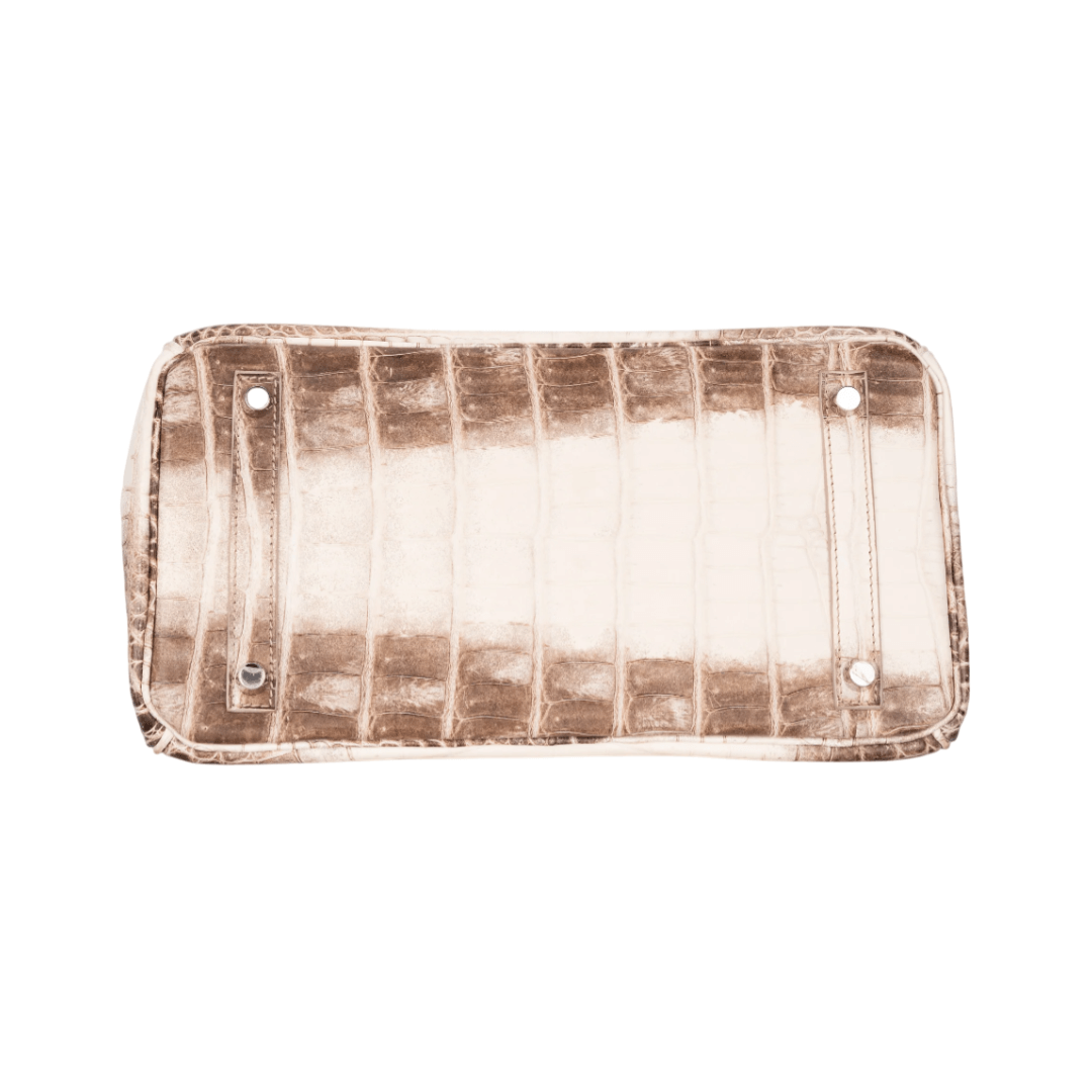 Hermes Birkin 30 Himalaya White Croco Matt Palladium HW Hardware (Hover)