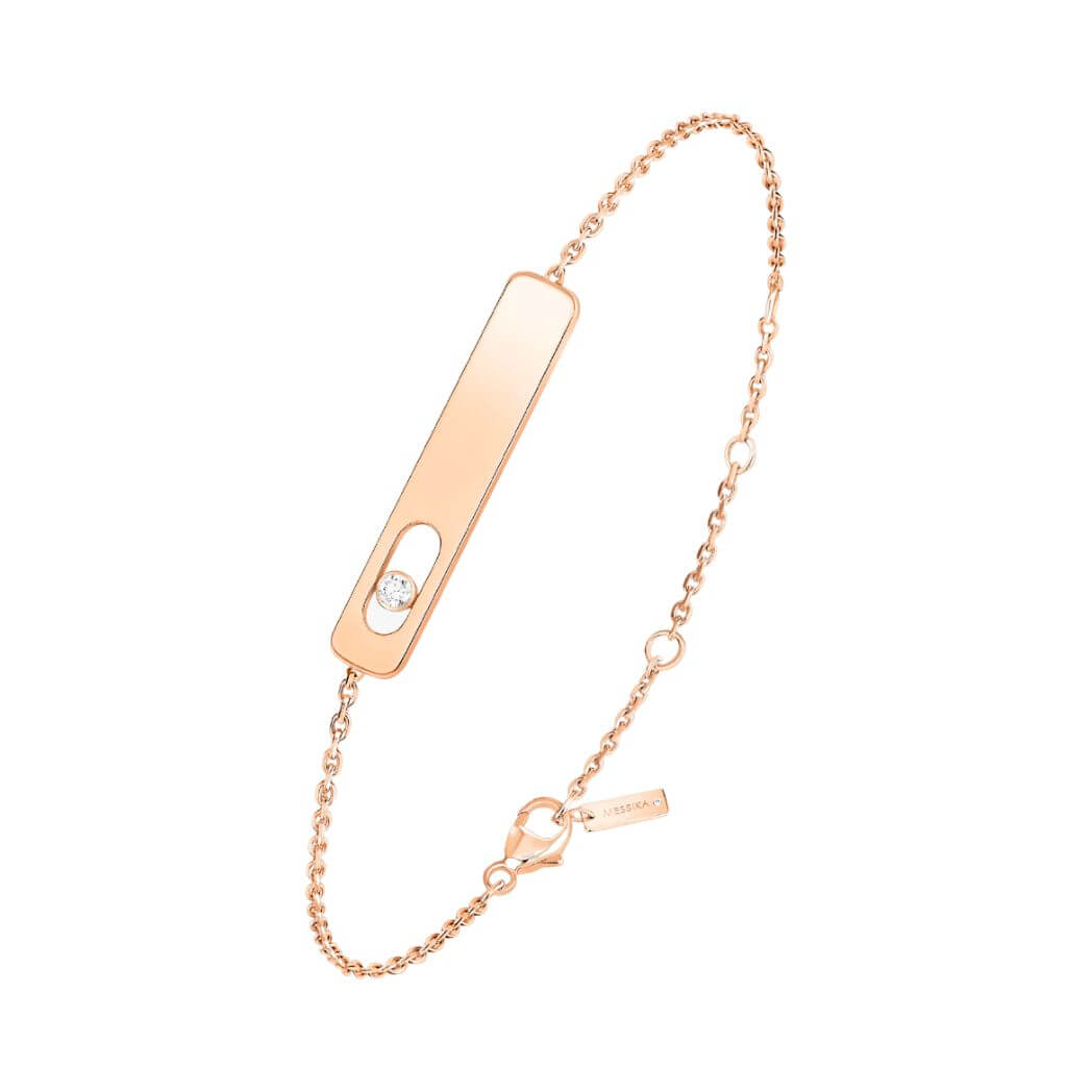 Messika Pink Gold Diamond Bracelet My First Diamond