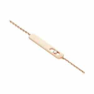 Messika Pink Gold Diamond Bracelet My First Diamond (Hover)