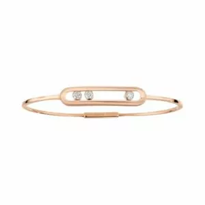 Messika Move Thin 04068-RG Rose Gold Diamond Bracelet (Hover)