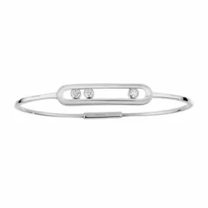 Messika Move Thin 04068-WG White Gold Diamond Bracelet (Hover)