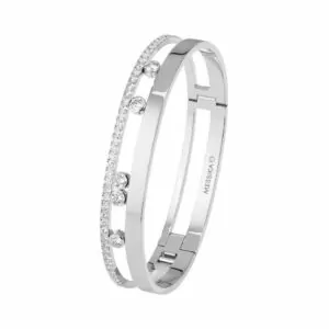 Messika Move Romane 06747-Wg White Gold And Diamond Bracelet (Hover)