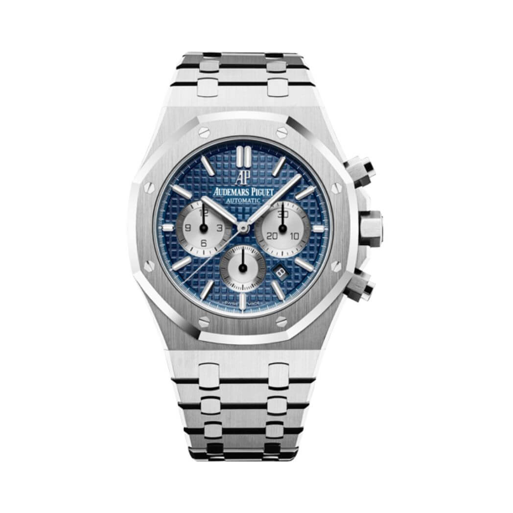 Audemars Piguet Royal Oak 26331St.Oo.1220St.03 Stainless Steel 41Mm Silver Toned Dial Men'S Watch