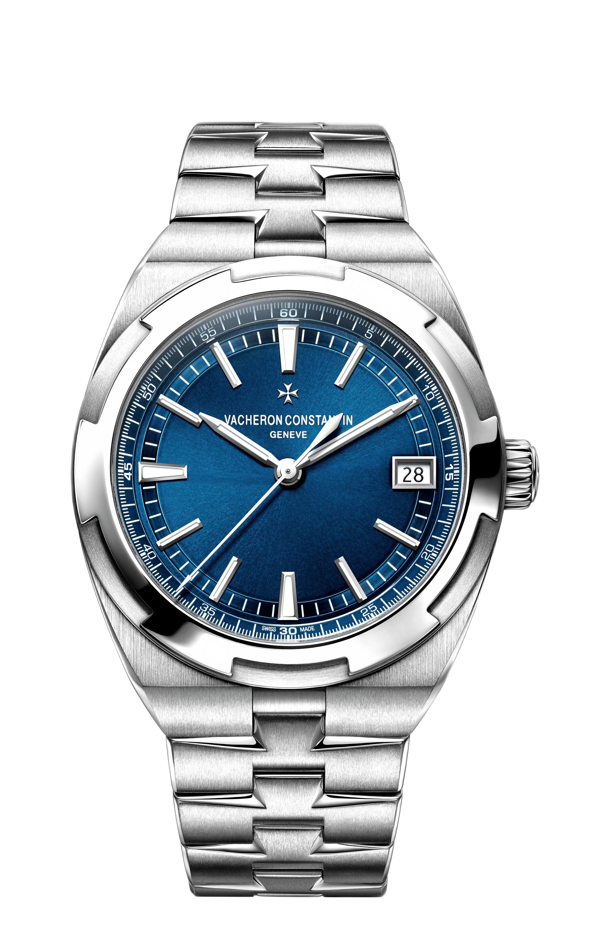 Vacheron Constantin Overseas 4500V/110A-B128 Blue Dial Self-Winding 41Mm Stainless Steel Men'S Watch 4500V/110A-B128
