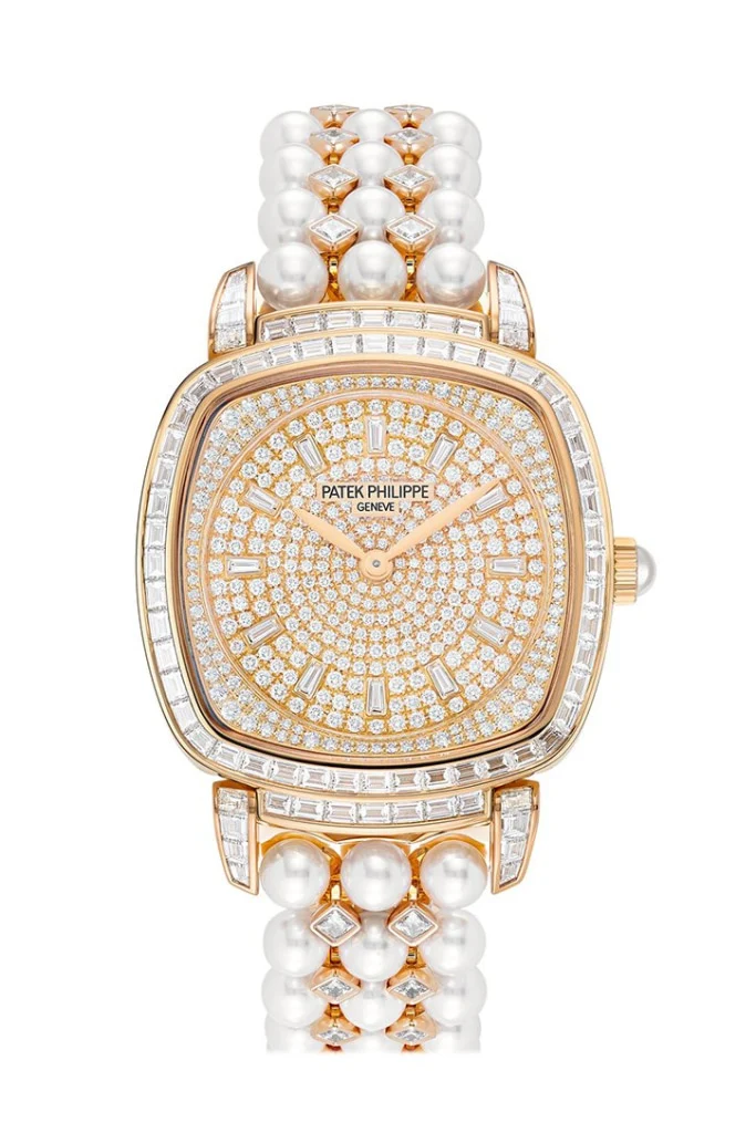 Patek Philippe Gondolo 7042-100R-010 Rose Gold Paved 251 Diamonds Dial