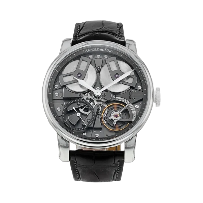 Arnold & Son True Beat 88 1TBAS.S01A.C113S Stainless Steel Skeleton Dial 46mm Men's Watch