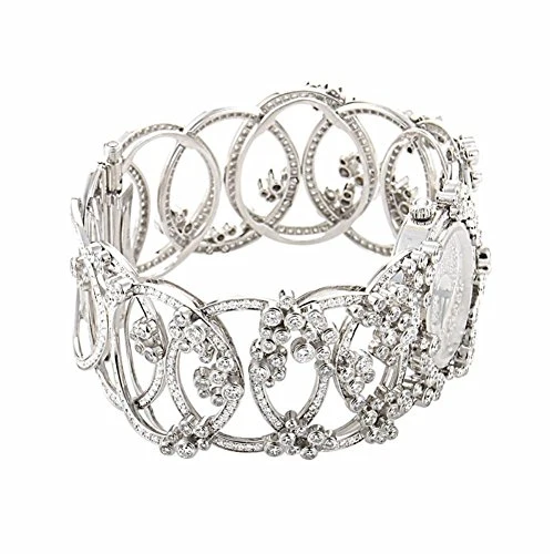 Audemars Piguet Millenary 18Kt White Gold 28Mm Mop Dial Ladies Watch (Hover)