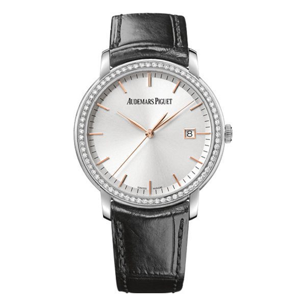 Audemars Piguet Jules Audemars 15170Bc.Oo.A002Cr.01 18Kt White Gold 39Mm Silver Dial Men'S Watch