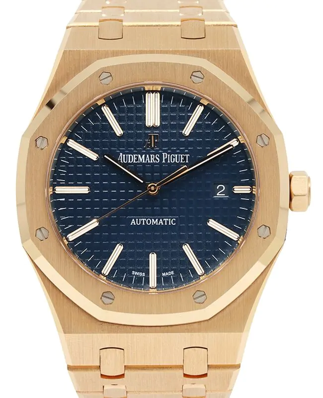 Audemars Piguet Royal Oak 15400OR.OO.1220OR.03 Rose Gold 41mm Men's Watch