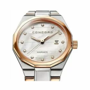 Concord Mariner 0320277 Quartz RG Steel MOP Diamond Dial 30mm Ladies Watch (Hover)