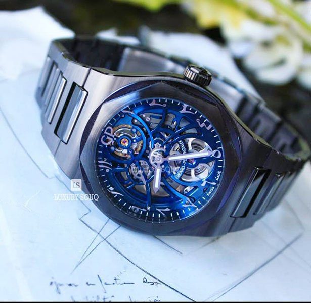 Girard Perregaux Laureato Skeleton Arabic Dial 42Mm Black Ceramic Men’S Watch