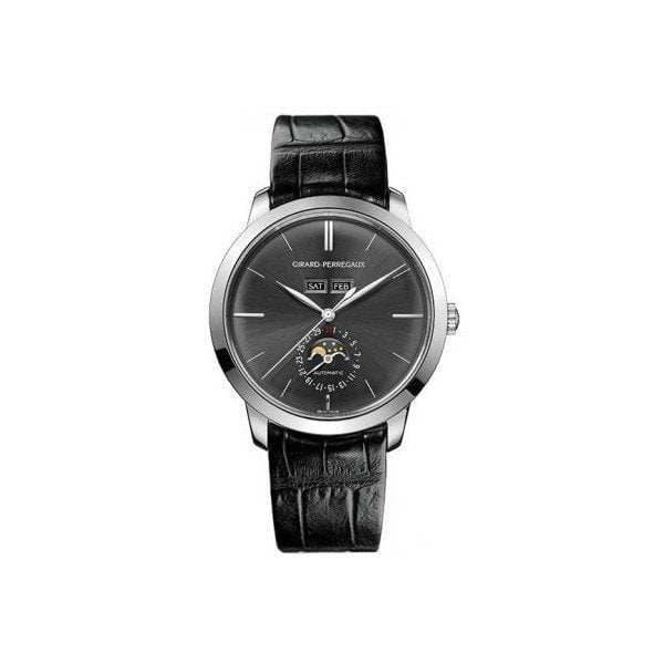 Girard Perregaux 1966 Full Calendar 18Kt White Gold 40Mm Men’S Watch
