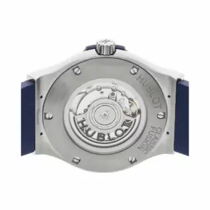 Hublot Classic Fusion 511.NX.7170.RX Titanium Blue Dial Limited Edition (Hover)