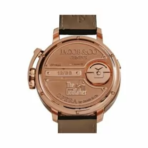 Jacob & Co. Opera Godfather Op110.40.Ag.Ab.C Tourbillon 47Mm 18K Rose Gold Men’S Watch (Hover)