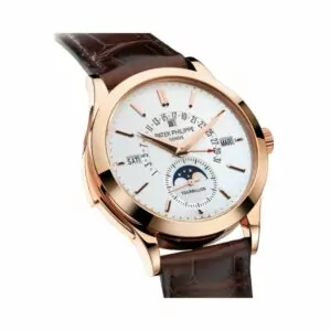 Patek Philippe 5216R-001 Grand Complications Day Month Moon Phase (Hover)