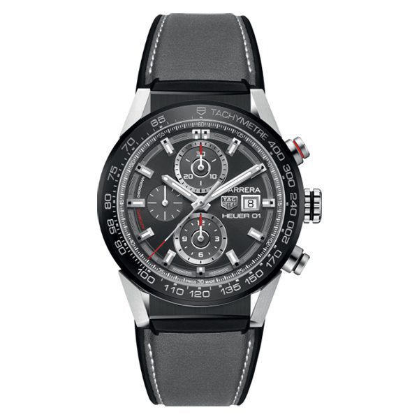 Tag Heuer Carrera Calibre Heuer 01 Grey Dial Men’S Watch Ref. Car201W.Ft6095