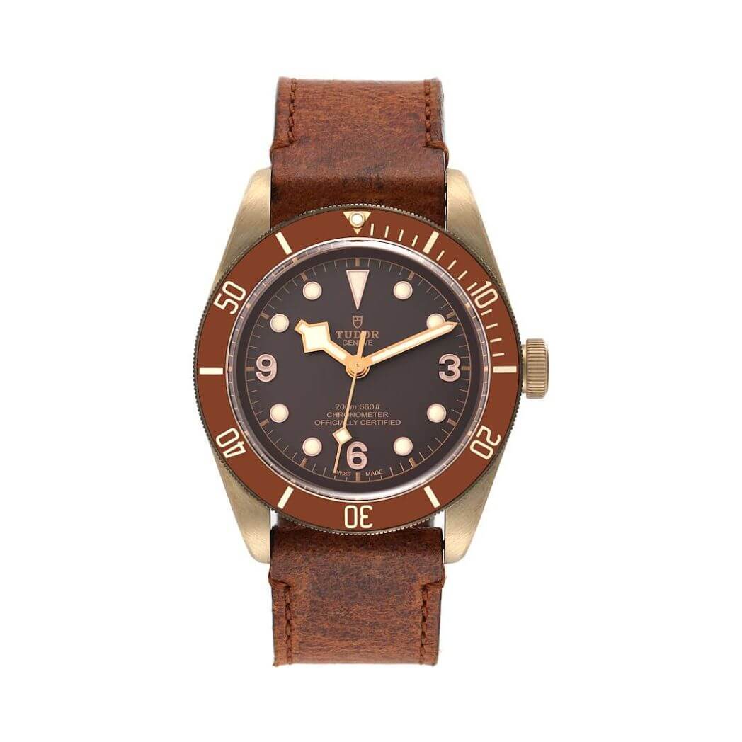 Tudor Heritage MT5601 79250BM Aluminium Alloy Brown Dial