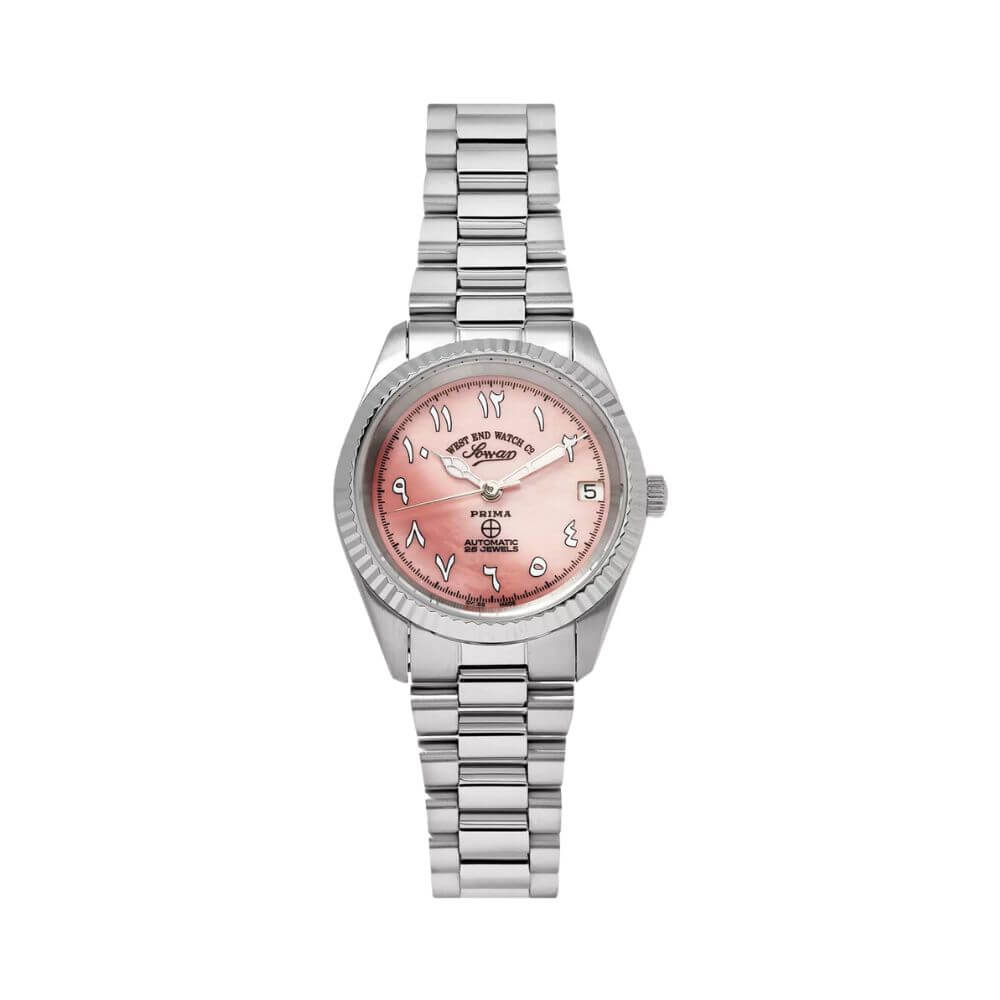 West End Watch Co. 6858.10 Sowar Prima Automatic 33mm Arabic Pink Dial