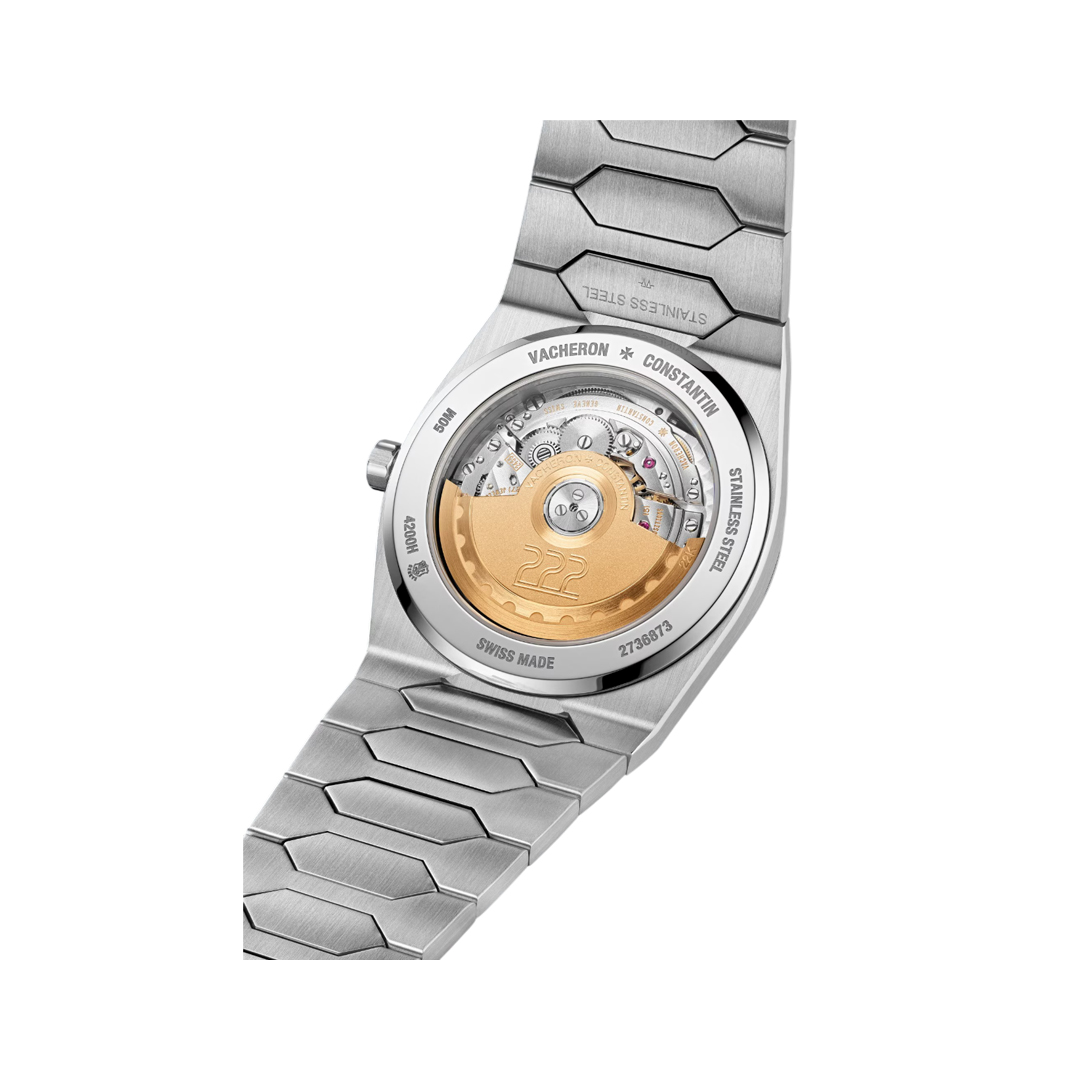 Vacheron Constantin Historiques 222 - 4200H/222A-B934 Stainless Steel 37mm Blue Dial Ladies Watch (Hover)