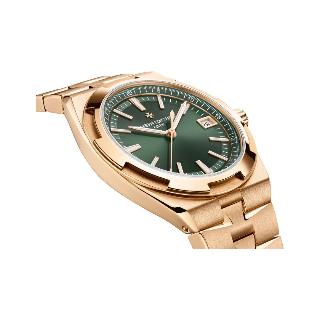 Vacheron Constantin Overseas 4520V/210R-B967 Automatic Rose Gold Green Dial 41mm Men's Watch (Hover)