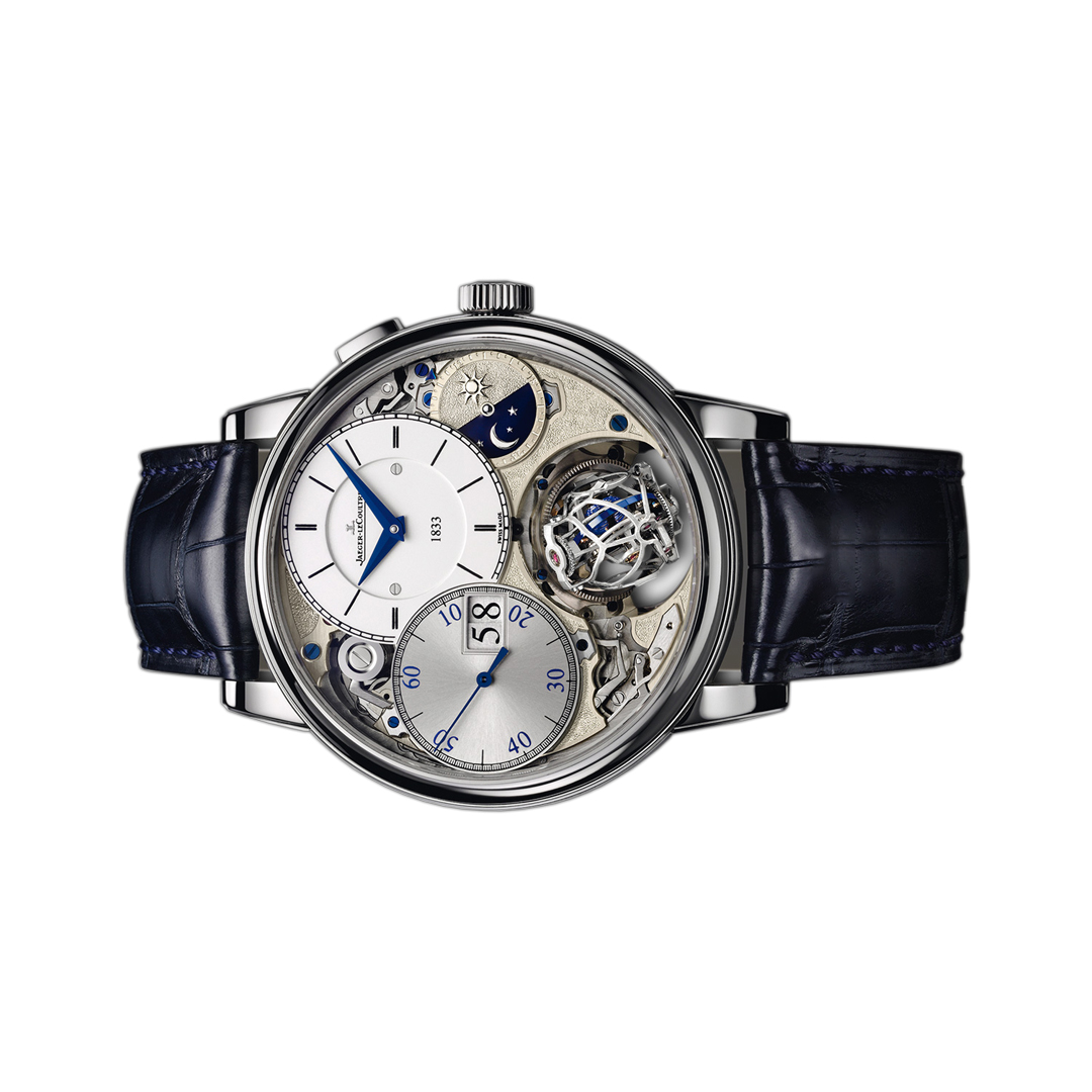 Jaeger-LeCoultre Master 5036420 Platinum 43.5mm Silver Dial Men's Watch (Hover)