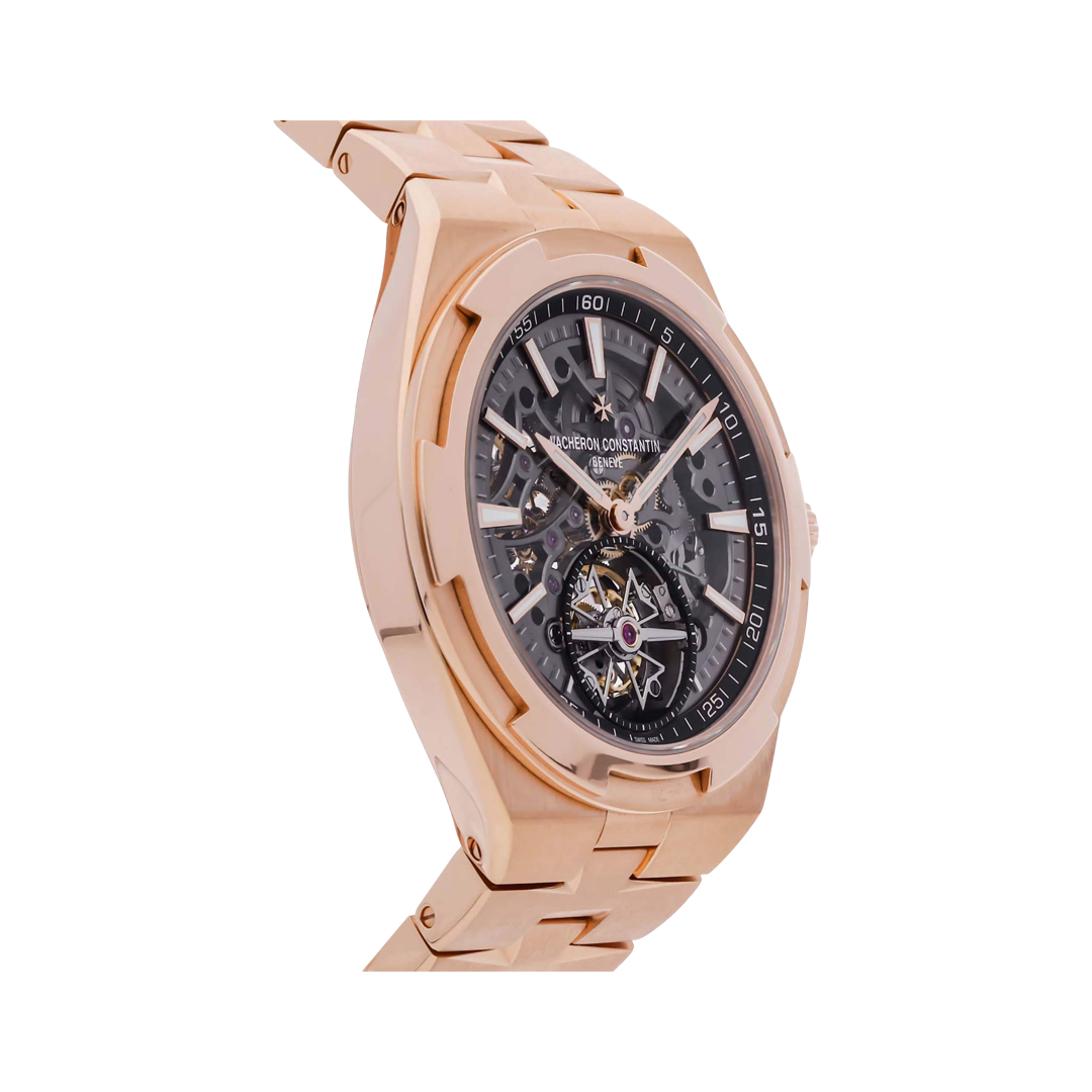 Vacheron Constantin Overseas 6000V/110R-B934 Tourbillon Rose Gold 42.5mm Skeleton Dial Men's Watch (Hover)