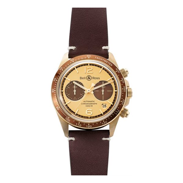 Bell &Amp; Ross Bellytanker “El Mirage” Men’S Watch Limited Edition 100 Pcs Ref. Brv294-Rr-Br/Sca