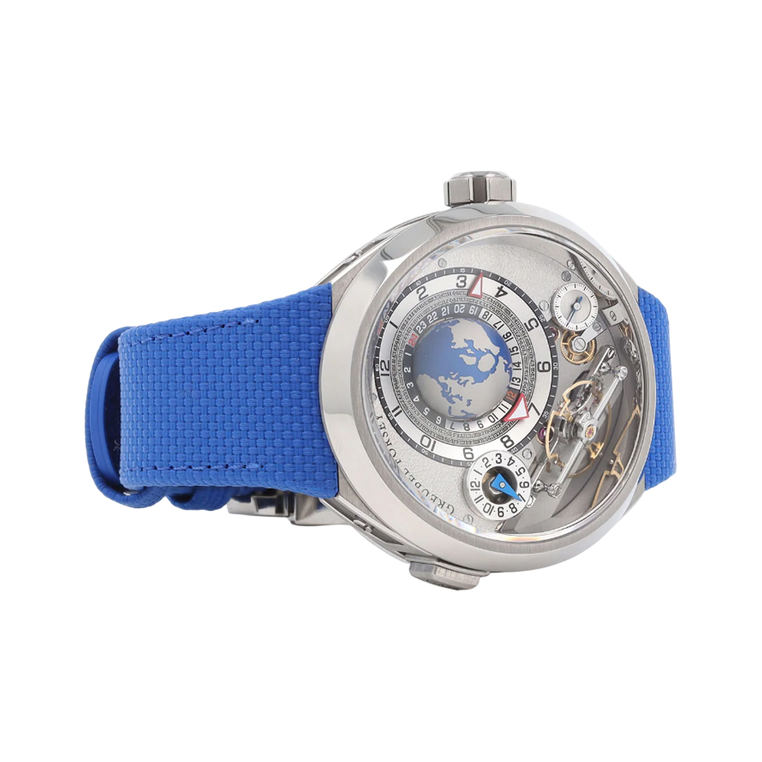 Greubel Forsey GMT Balancier Convexe GF05B/P0935 Titanium 46.5mm Gray Dial Men's Watch (Hover)