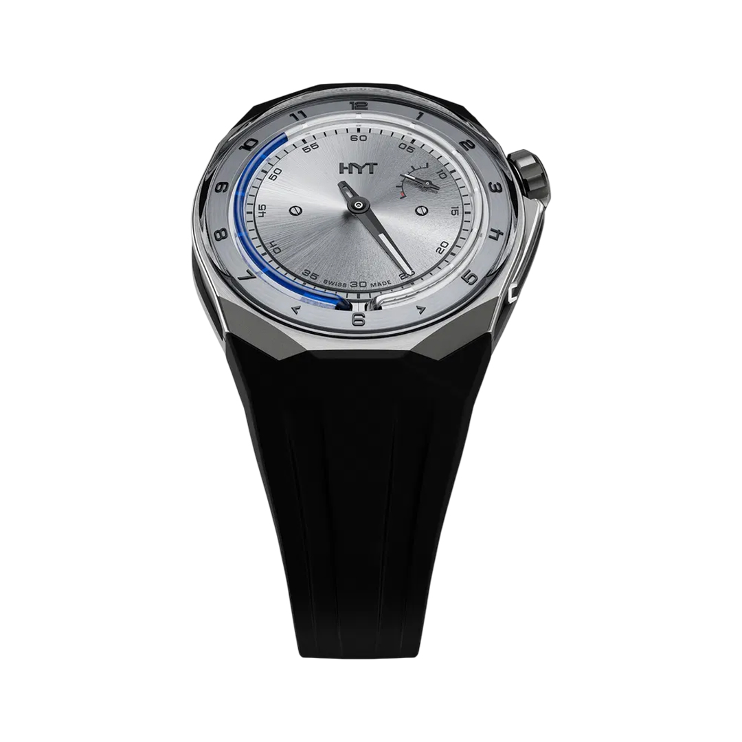 HYT T1 H03205-A Titanium 45mm Silver Dial Men’s Watch