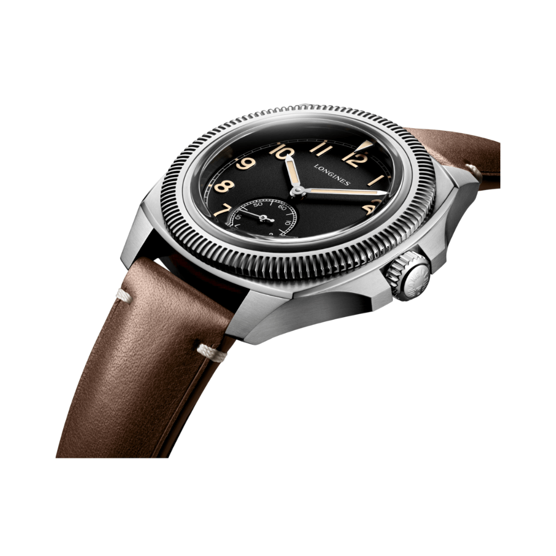Longines Pilot Majetek L28384539 Automatic Stainless Steel 43mm Black Dial Mens Watch (Hover)