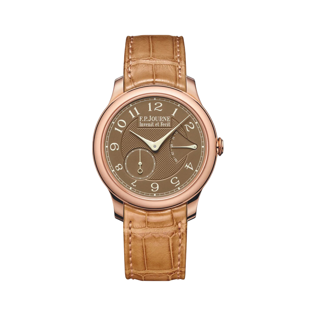 F.P. Journe Chronomètre Souverain Havana Rose Gold 40mm Brown Dial Men's Watch