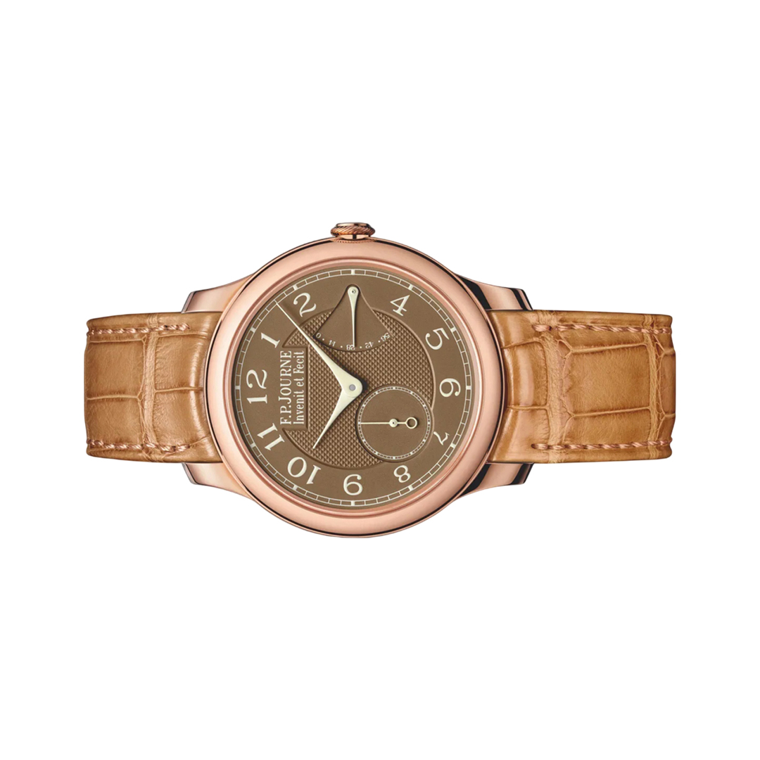 F.P. Journe Chronomètre Souverain Havana Rose Gold 40mm Brown Dial Men's Watch (Hover)
