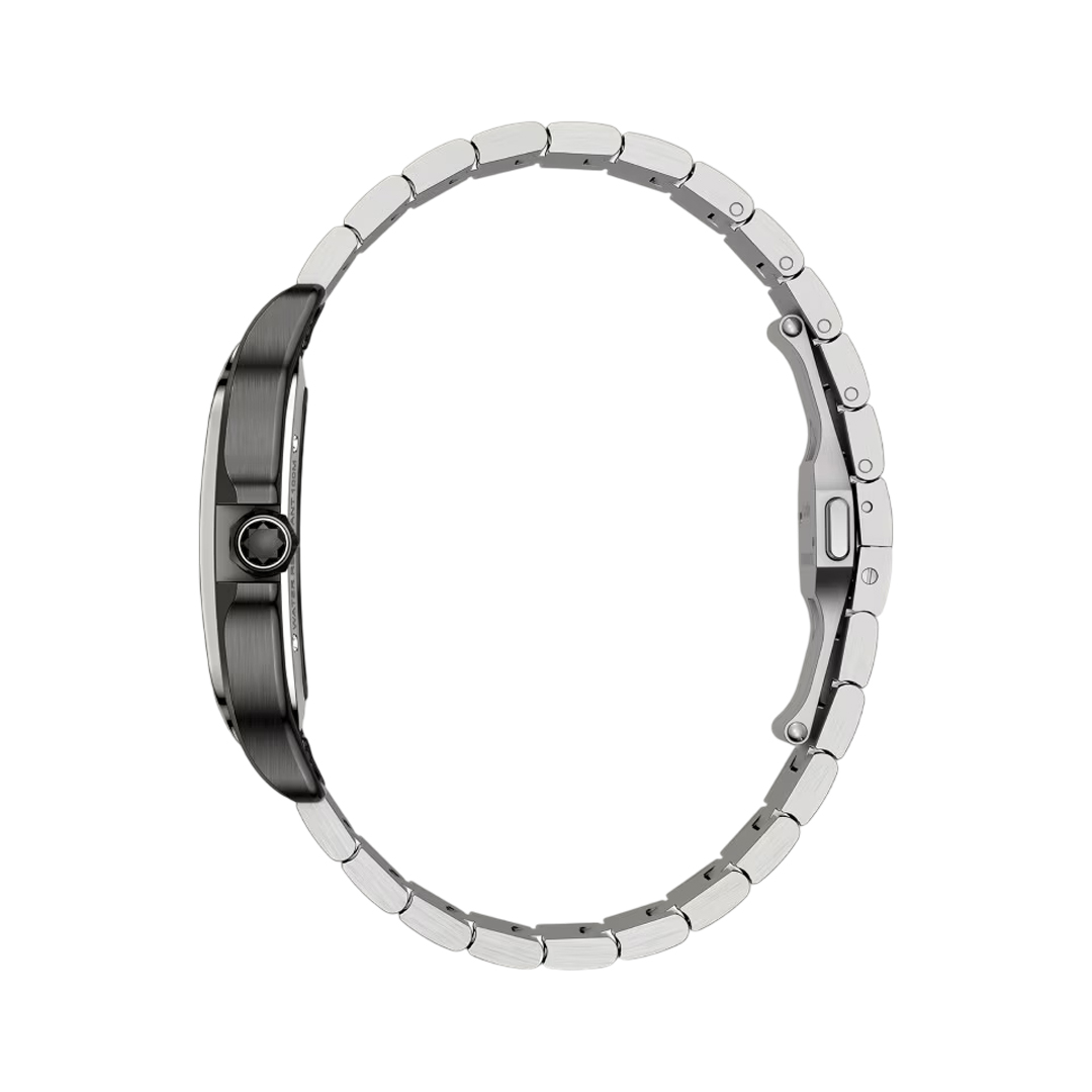 Cartier Santos De Cartier WHSA0027 Steel & black ADLC 47.5mm Skeleton Dial Men's Watch (Hover)